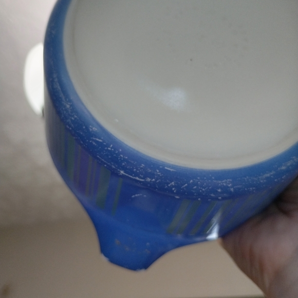 Pyrex Blue Barcode Stripe - Picture 5 of 7